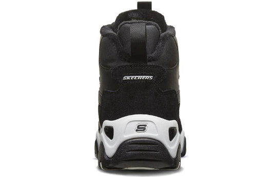 (WMNS) Skechers D'Lites 2.0 High-Top Running Shoes Black 88888382-BLK