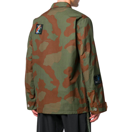 Off-White 2019 Mens Camouflage Jacket OMEL006R19A660219900