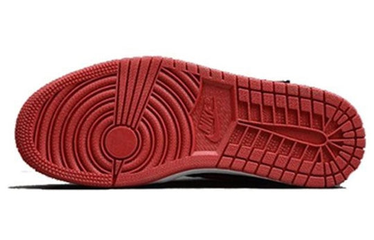 Air Jordan 1 High Strap 'Black Gym Red' 342132-002 Retro Basketball Shoes  -  KICKS CREW