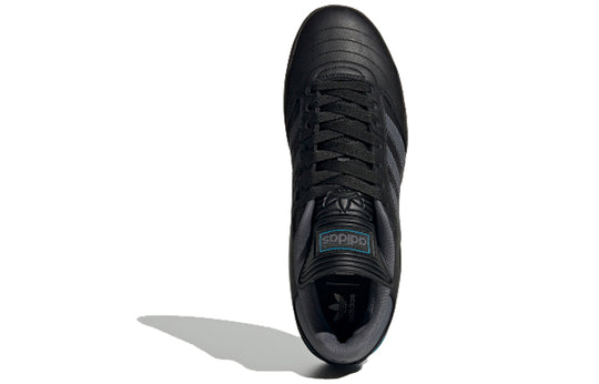 adidas originals CRUSTAR Retro Low Tops Casual Skateboarding Shoes Black Gray 'Black Blue' EH1675