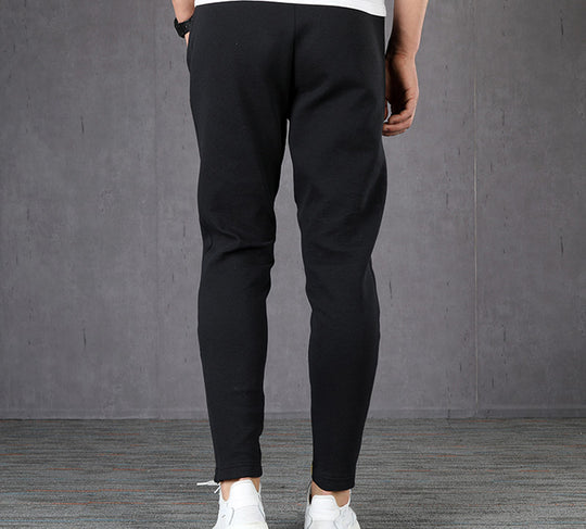 adidas Casual Sports Knit Long Pants Black FM9407