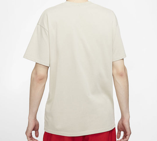Nike acg giant log Printing Short Sleeve Khaki Light khaki CV1532-221