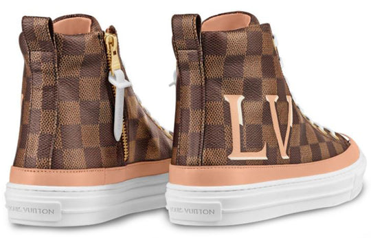 Louis Vuitton Lv Stellar Damier High-top Sports Shoes in Brown