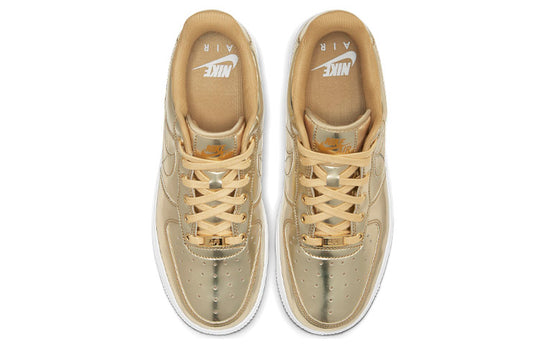 (WMNS) Nike Air Force 1 SP 'Liquid Metal - Gold' CQ6566-700