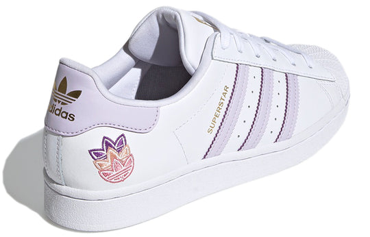 (WMNS) adidas Superstar 'White Purple Tint' GZ8143