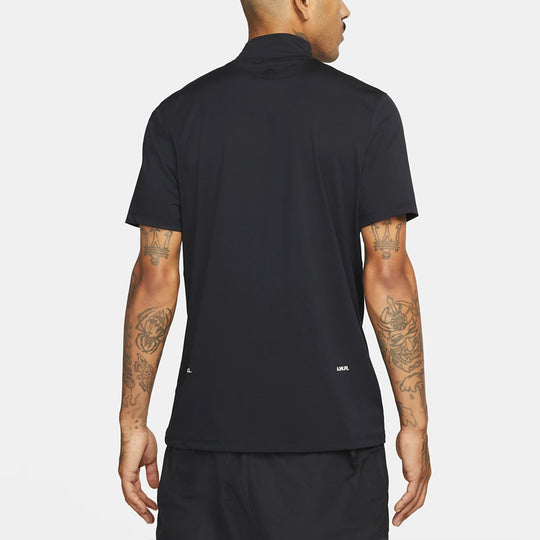 Nike x Drake NOCTA Golf Short Sleeve Mock Neck Top 'Black' DJ5577-010 ...