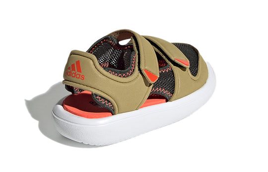 (TD) adidas Water Sandal CT I Low Top Casual Yellow Sandals FY6037