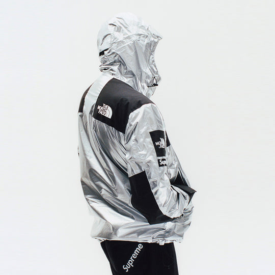 Supreme x The North Face SS18 Metallic Interchange Jacket Unisex Silver SUP-SS18-602