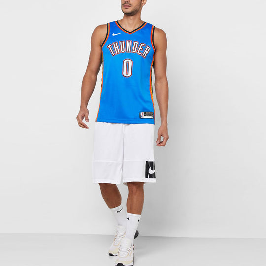 New Oklahoma City OKC Thunder City Edition Russell Westbrook Authentic  Jersey 40