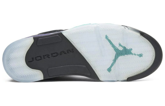 Air Jordan 5 Retro 'Black Grape' 136027-007 Retro Basketball Shoes  -  KICKS CREW
