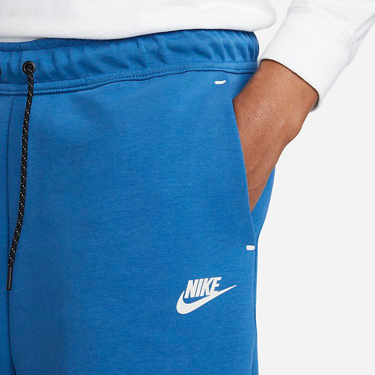 Nike Sportswear Tech Fleece Shorts 'Dark Marina Blue' CU4503-407 ...