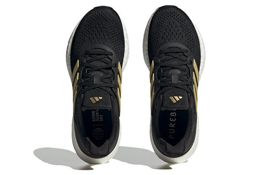 (WMNS) adidas Pureboost 23 Shoes 'Black Gold Metallic' IF2391