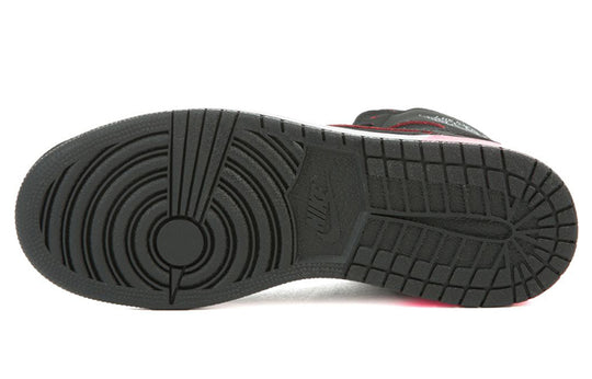 (GS) Air Jordan 1 Retro High 'Black Hyper Pink' 332148-024 Retro Basketball Shoes  -  KICKS CREW