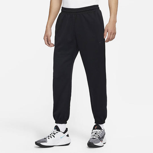Men's Nike Knit Athleisure Casual Sports Long Pants/Trousers Black  DH9730-010