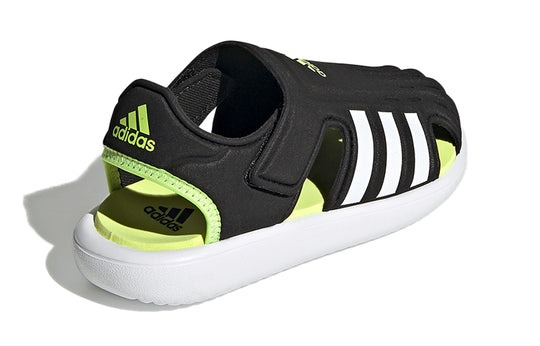 (PS) adidas Water Sandal C Black White Sandals 'Black White' GX2455