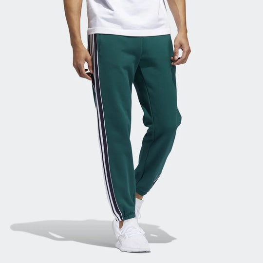 adidas originals 3-Stripes Panel Sweat Pants 'Collegiate Green/Legend ...