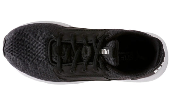 (WMNS) Puma Enzo Street Heather Running Shoes Black 192350-01 Athletic Shoes  -  KICKS CREW