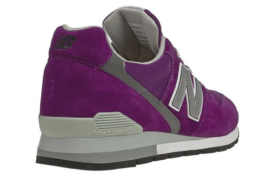 New Balance 996 Series Wear-resistant Non-Slip Breathable Low Tops Purple M996PU