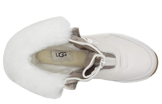 (WMNS) UGG Snow Boots 'White' 9249682-WHT