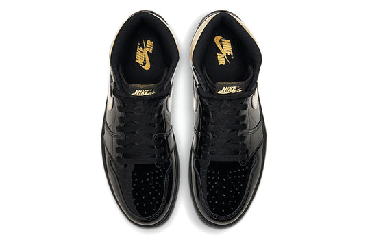 Air Jordan 1 Retro High OG 'Black Metallic Gold' 555088-032