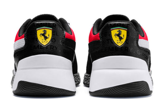 Puma Scuderia Ferrari Speed Hybrid Sport Shoes Black/Red/White 306395-01 Marathon Running Shoes/Sneakers - KICKSCREW