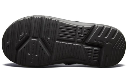 Skechers Quinten Sandals Black 66024-BLK - KICKS CREW