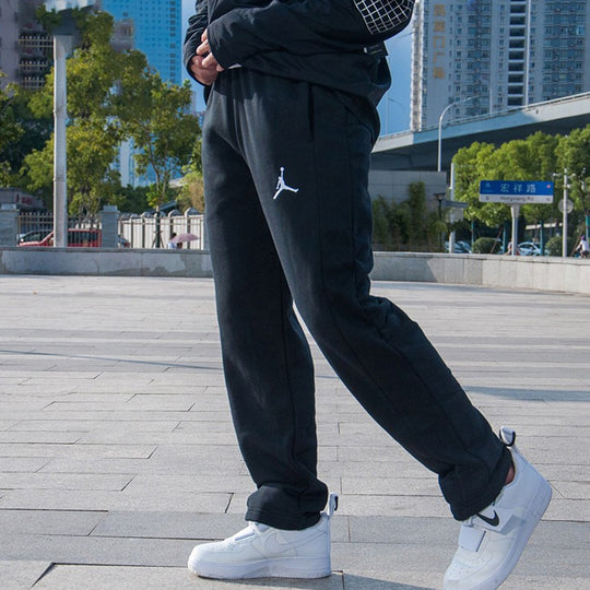 Air Jordan MENS Knit Casual Sports Pants Black BQ9237-010