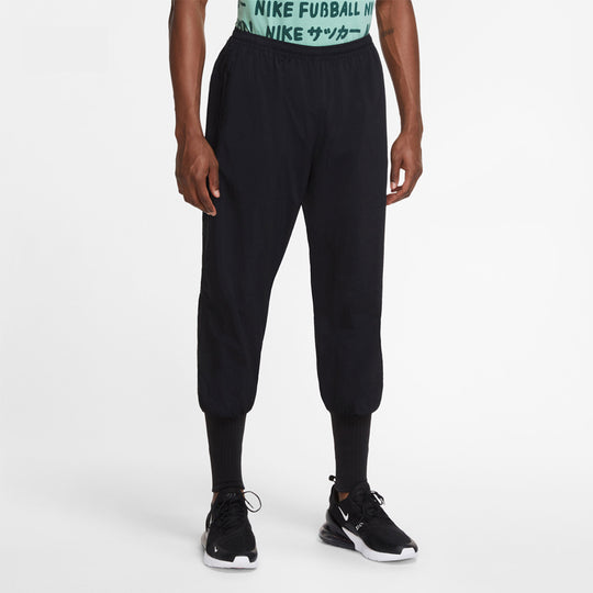 Men's Nike F.C. Reflective Logo Woven Conical Bundle Feet Soccer/Football Pants Black CT2513-010