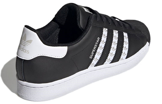 adidas originals Superstar LOGO 'Black White' H68102
