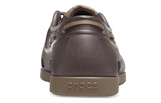 Crocs Minimalistic Cozy Low Top Brown Flats Loafers 206338-23B