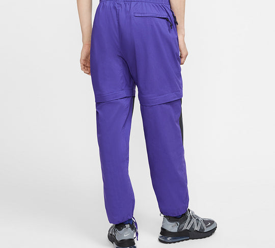 Men's Nike Acg Zipper Detachable Cargo Long Pants Blue CK6863-470 Sweat Pants - KICKSCREW