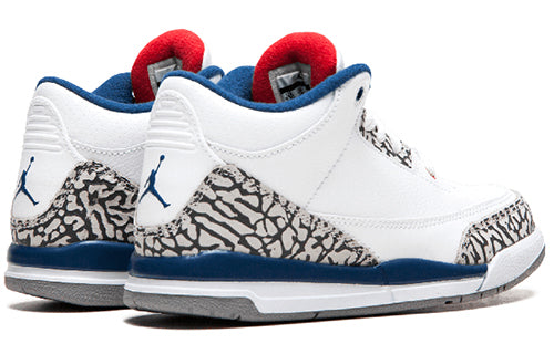 (PS) Air Jordan 3 Retro 'True Blue' 2016 429487-106 Retro Basketball Shoes  -  KICKS CREW
