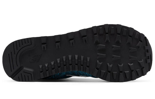 (WMNS) New Balance 574 Shoes 'Knit Blue Black' WL574PTC