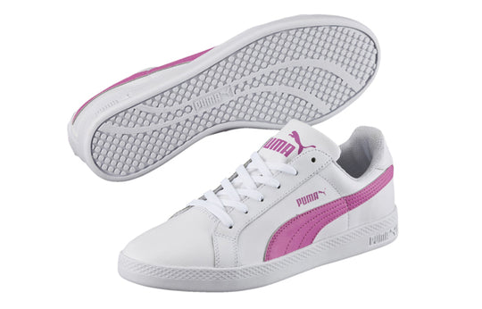 (WMNS) PUMA Smash Casual Sneakers White/Pink 360780-04