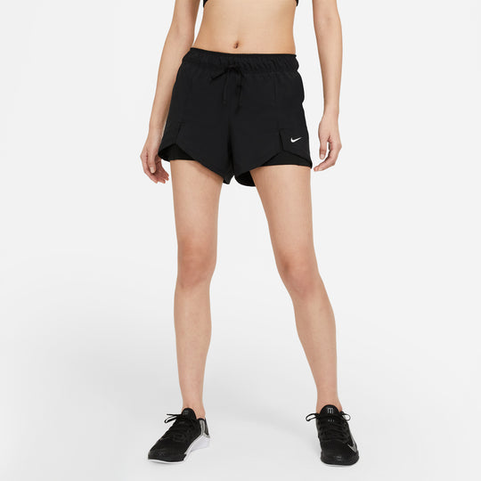 (WMNS) Nike Flex Essential 2-In-1 Pants 'Black' DA0454-011