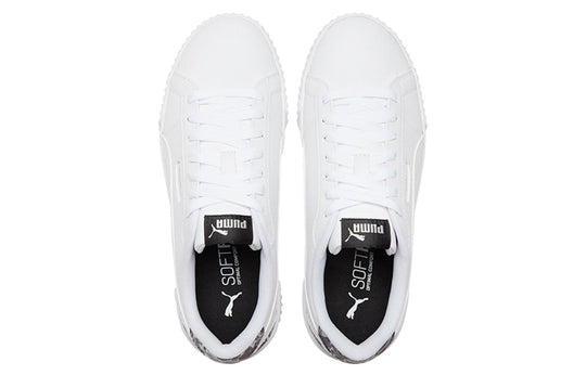 (WMNS) PUMA Carina Crew Untamed Su For Casual Shoes White/Black 375960-02