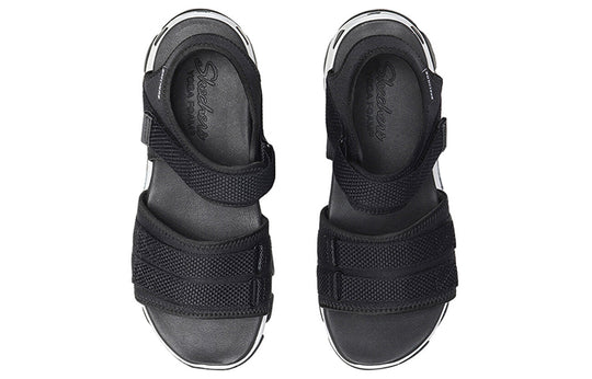 (WMNS) Skechers D'Lites 2.0 Sandals Black 88888180-BLK