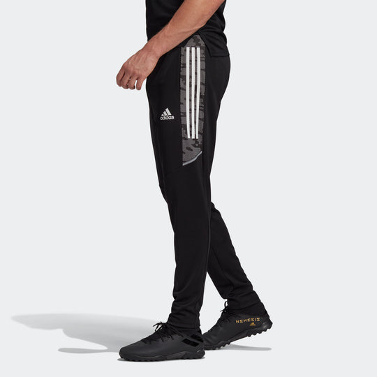 adidas Con21 Tk Pnt Soccer/Football Casual Sports Long Pants Black GN5436