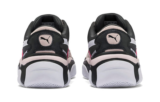 (WMNS) PUMA Storm Anti-Valentine's Day Low-top Running Shoes Black/White 372118-01