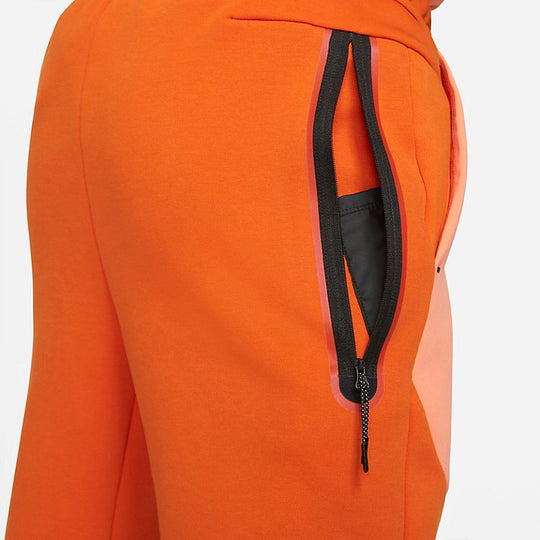 Nike Sportswear Tech Fleece Pants 'Campfire Orange' CU4495-893 - KICKS CREW
