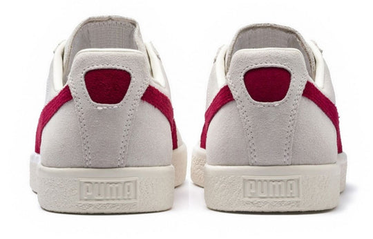 PUMA Clyde 'From The Archive - Vaporous Grey Red Dahlia' 365319-01