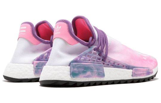 adidas Pharrell x NMD Shoes 'Pink Glow Lab Green Flash Purple' AC7362