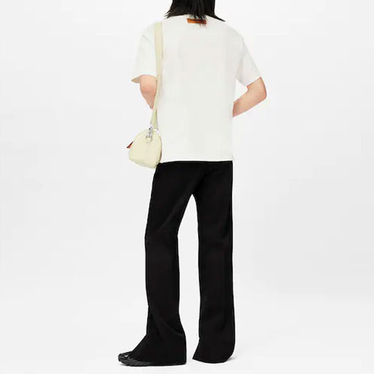 Louis Vuitton Vuitton Graffiti T-shirt Milky White Men's - SS22 - US