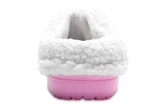 Crocs Mommoth Evo Clog Lightweight Wear-resistant Stay Warm Sports Slippers Pink 12878-6U5