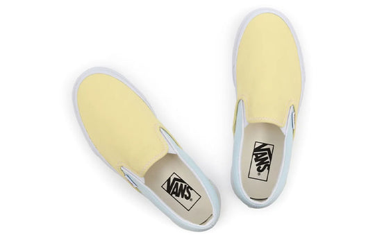 Vans Classic Slip-On 'Pastel Block' VN000XG8ATD Skate Shoes  -  KICKSCREW