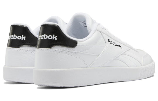 Reebok Vector Smash Low Tops Casual Skateboarding Shoes Unisex White Black GX8956