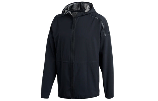adidas M Zne Hd Rev Reversible Hooded Jacket Gray CY9915