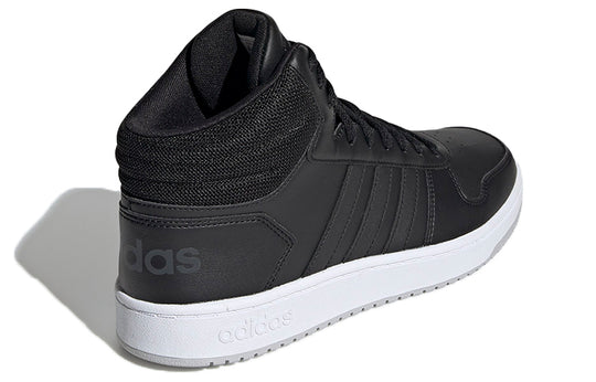 adidas neo Hoops 2.0 Mid Black/Grey EE7379