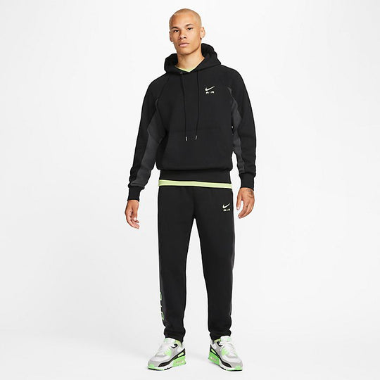 Nike Sportswear Air French Terry Hoodie 'Black' DQ4207-011-KICKS CREW