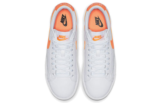 (WMNS) Nike Blazer Low LE 'White Fuel Orange' AV9370-103